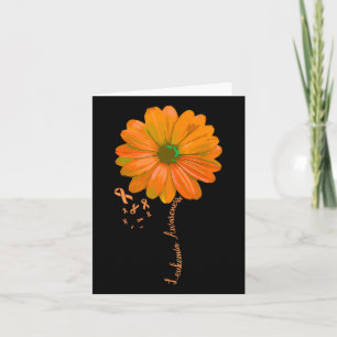 Leukemia Awareness Pretty Support Wife Husnd Gift Card
