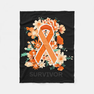 Leukemia Awareness Products Blood Cancer Leukemia  Fleece Blanket