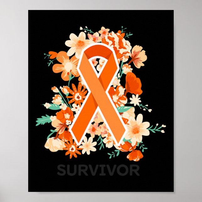 Leukemia Awareness Products Blood Cancer Leukemia  Poster (Front)
