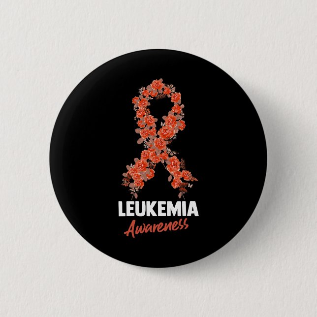 Leukemia Awareness Ribbon 2 Button (Front)