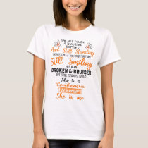 Leukemia Awareness Ribbon Support Gifts T-Shirt