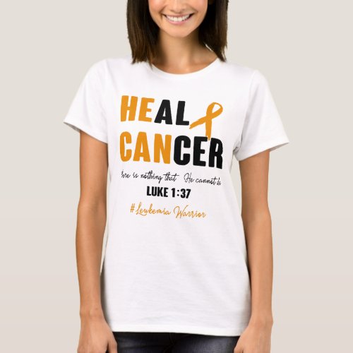 Leukemia Awareness Ribbon Support Gifts T_Shirt