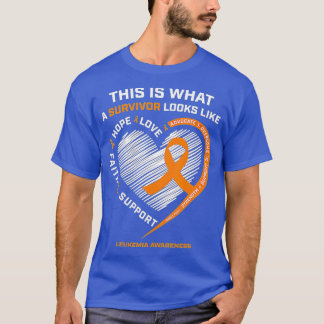 Leukemia Awareness Shirts Survivor Gifts Men Women