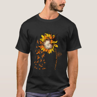 Leukemia Awareness Sunflower T-Shirt