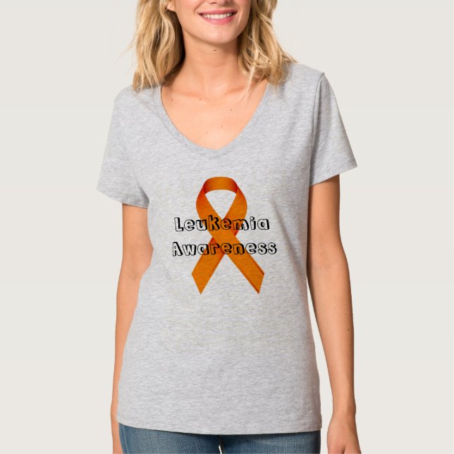 Leukemia Awareness T-Shirt (Front)