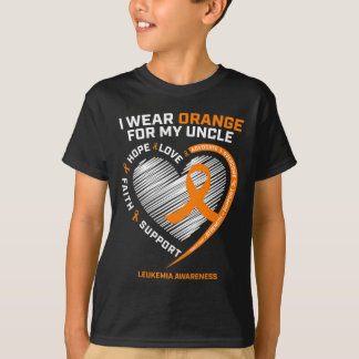 Leukemia Awareness  Uncle Men's Women's Kids Leuke T-Shirt