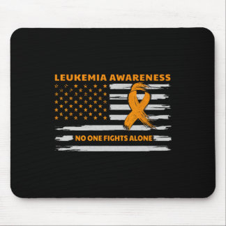 Leukemia Awareness We Fight Cancer Together Cure L Mouse Pad