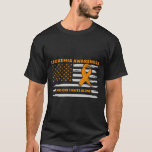 Leukemia Awareness We Fight Cancer Together Cure L T-Shirt