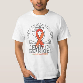 Leukemia cancer awareness orange ribbon T-Shirt