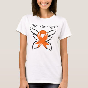Leukemia Cancer Hope Love Faith T-Shirt