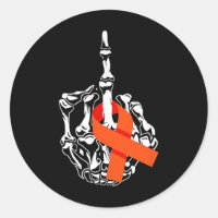 Leukemia Cancer Middle Finger Leukemia Cancer Awar
