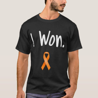 Leukemia Cancer Survivor I Won Leukemia Cancer T-Shirt
