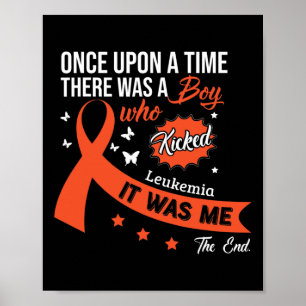 Leukemia Fight Cancer Ribbon 11 Poster