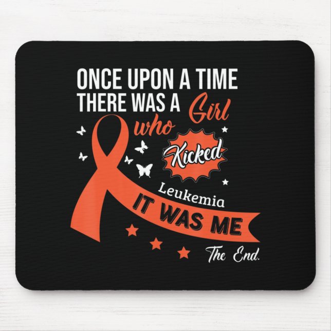 Leukemia Fight Cancer Ribbon 1 Mouse Pad (Front)