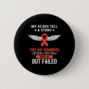 Leukemia Fight Cancer Ribbon 57 Button