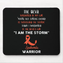 Leukemia Fight Cancer Ribbon 8 Mouse Pad
