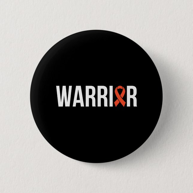 Leukemia Fight Cancer Ribbon 9 Button (Front)