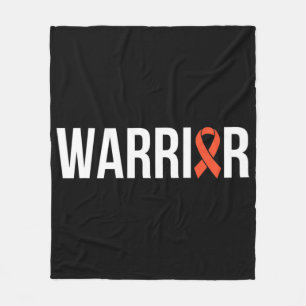 Leukemia Fight Cancer Ribbon 9 Fleece Blanket
