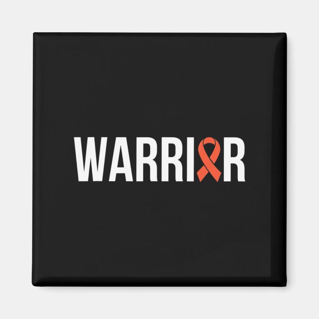 Leukemia Fight Cancer Ribbon 9 Magnet (Front)