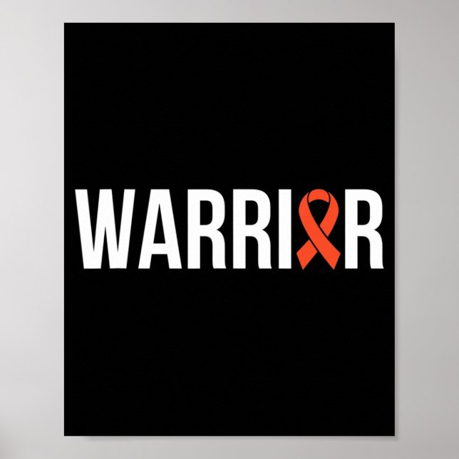 Leukemia Fight Cancer Ribbon 9 Poster (Front)