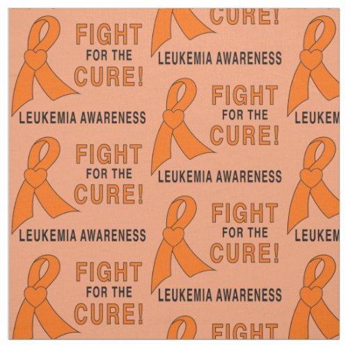 Leukemia Fight for a Cure Fabric