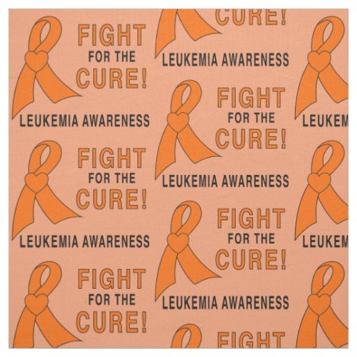 Leukemia: Fight for a Cure! Fabric