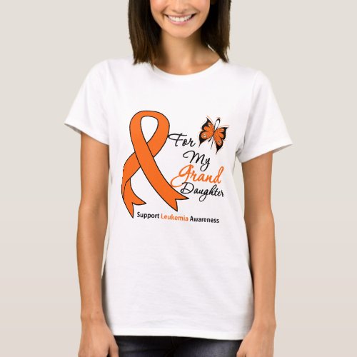 Leukemia _ For My Granddaughter T_Shirt