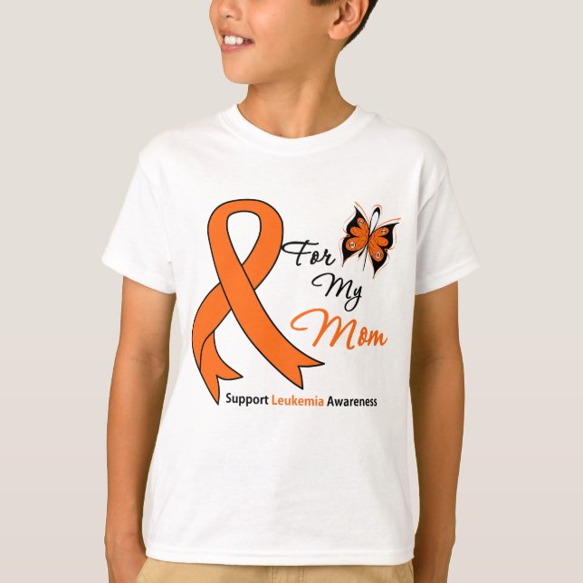 Leukemia - For My Mom T-Shirt (Front)