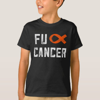 Leukemia Gifts For Women Fck Cancer Chemo F Cancer T-Shirt