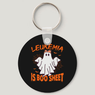 Leukemia Halloween Leukemia Blood Cancer  Keychain