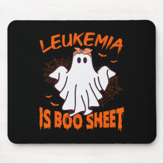 Leukemia Halloween Leukemia Blood Cancer  Mouse Pad