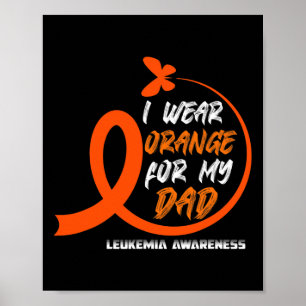 Leukemia Her Fight Is My Fight Leukemia Awareness  Poster