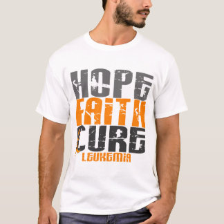 Leukemia HOPE FAITH CURE T-Shirt