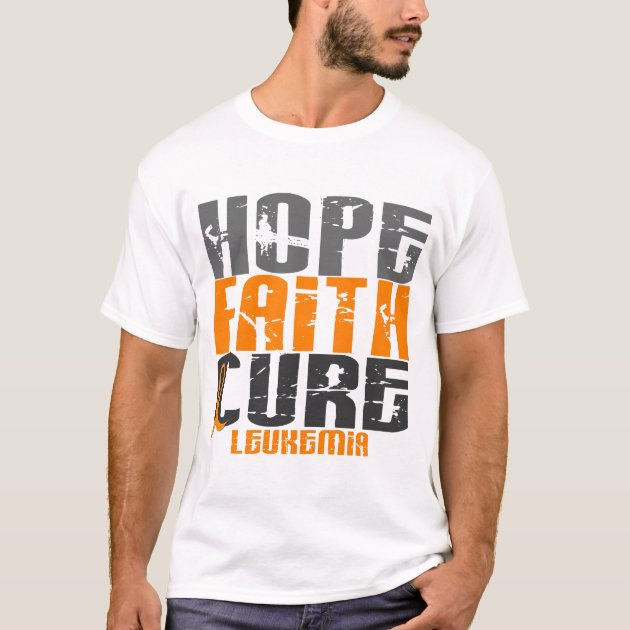Orange Dragonfly Leukemia Warrior Shirt Faith Hope Love Leukemia Awareness Shirt
