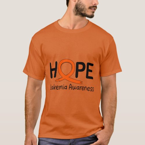 Leukemia Hope for a Cure T_Shirt