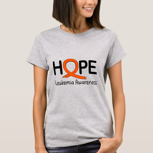 Leukemia Hope for a Cure T_Shirt