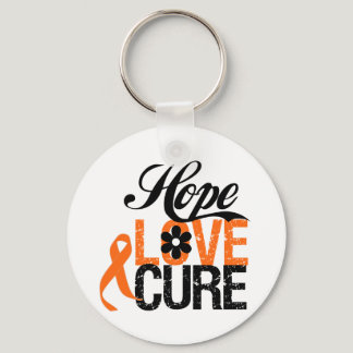 LEUKEMIA Hope Love Cure Gifts Keychain