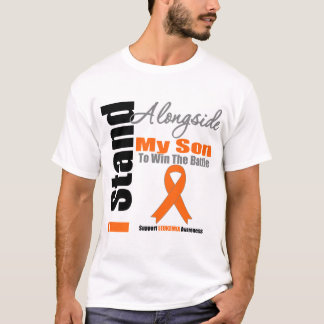 Leukemia I Stand Alongside My Son T-Shirt