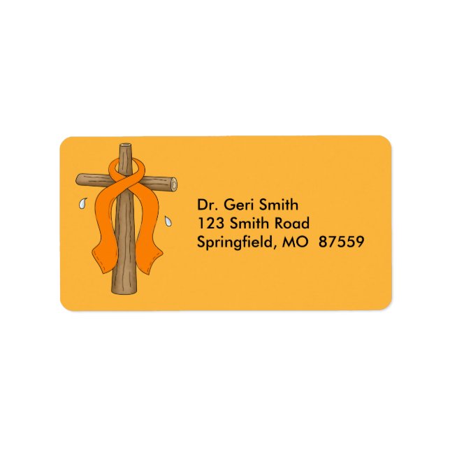 Leukemia Label (Front)