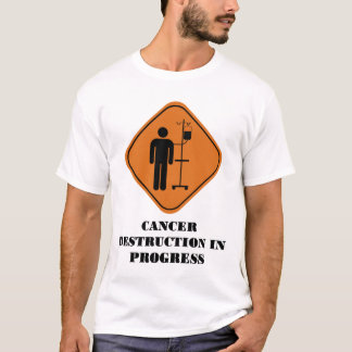 Leukemia Orange Cancer destruction t-shirt