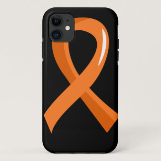 Leukemia Orange Ribbon 3 iPhone 11 Case