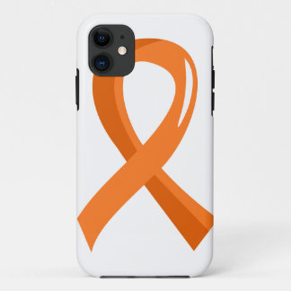 Leukemia Orange Ribbon 3 iPhone 11 Case