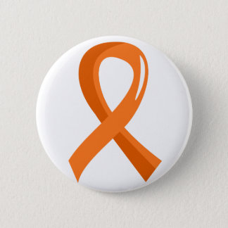 Leukemia Orange Ribbon 3 Pinback Button