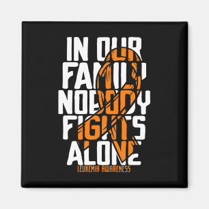 Leukemia Support Blood Cancer Tee Family Leukemia Magnet