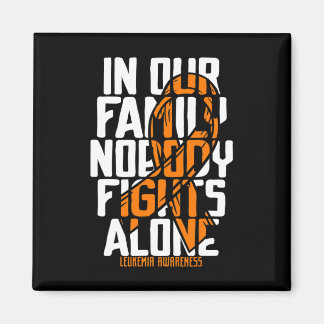 Leukemia Support Blood Cancer Tee Family Leukemia Magnet