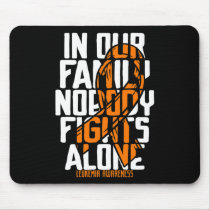 Leukemia Support Blood Cancer Tee Family Leukemia  Mouse Pad