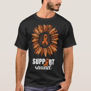 Leukemia Support Squad , Leukemia Awareness Sunflo T-Shirt