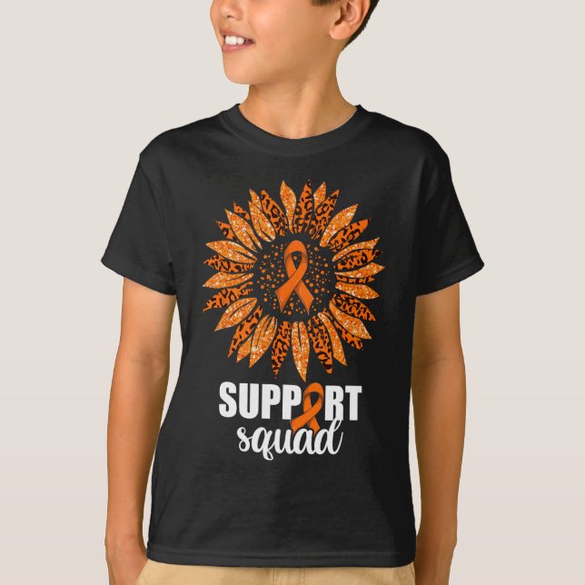 Leukemia Support Squad Shirt (Front)