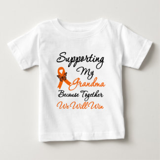 Leukemia Supporting My Grandma Baby T-Shirt