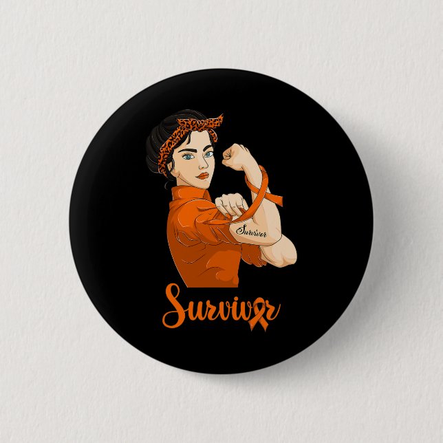 Leukemia Survivor  Button (Front)